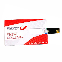 Флешка кредитна картка USB 2.0 з логотипом 8 Gb